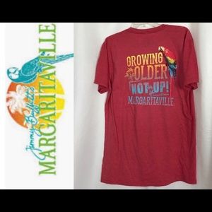 Margaritaville Red Graphic T-Shirt for Men